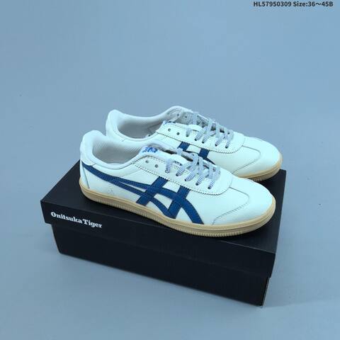 Onitsuka Tiger Tokuten Off White Navy Blue Gum EU 36-45 Sneaker Casual Sneakers - Unisex (BS-69008)