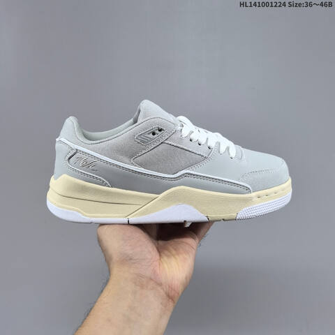 Jordan Flight Court Grey White Beige EU 36-46 Casual - Unisex (BS-62471)