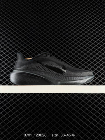 Nike Zoom Pegasus 42 Triple Black EU 36-45 Running Shoe - Unisex (BS-70504)