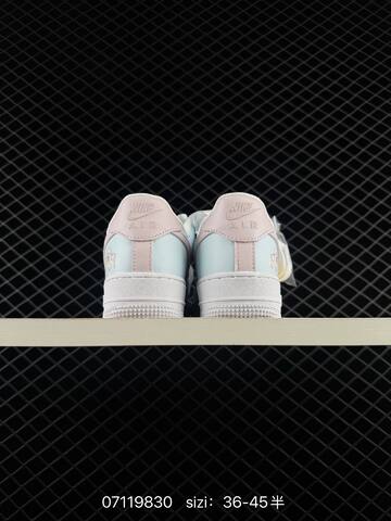 Nike Air Force 1 07 LV8 DH2920 White Light Blue Light Pink EU 36-45 Skate - Unisex (BS-70285)