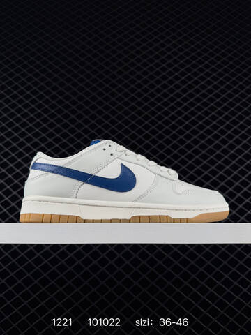 Nike Dunk Low White Blue Purple Grey EU 36-46 Skate - Unisex (BS-73551)
