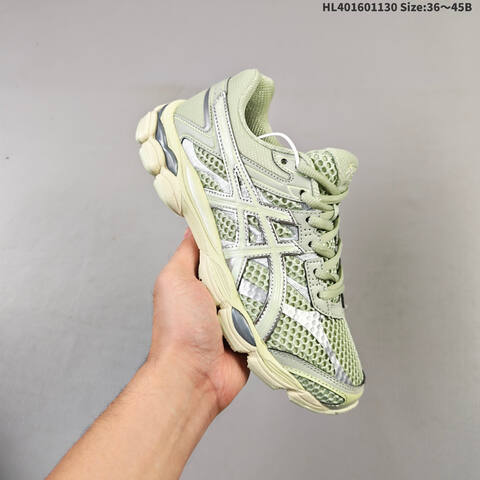 ASICS Gel-Cumulus 16 Pale Green Silver Cream EU 36-45 Running Shoe Running Sneakers - Unisex (BS-69205)