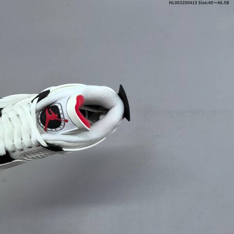 Jordan Air Jordan 4 Retro Flight Club White Black Red EU 40-48 5 Basketball - Men's (BS-66185)