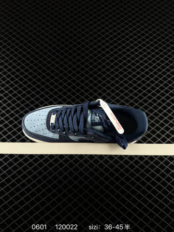 Nike Air Force 1 07 LV8 IR1475-010 Navy Blue Light Blue Sail Gum EU 36-45 Lifestyle - Unisex (BS-71059)