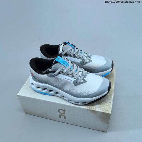 On Cloudsurfer Trail 2 WP White Black Neon Yellow EU 36-45 Trail Shoe Trail Running Sneakers - Unisex (BS-69636)
