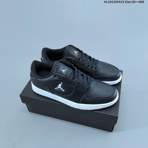 Jordan Court Connect Black White And White Black Red EU 36-46 Casual - Unisex (BS-66140)