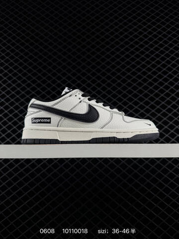 Nike Dunk Low Off White Black EU 36-46 Skate - Unisex (BS-70892)