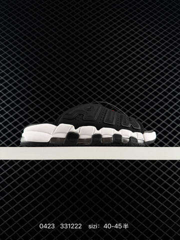 Nike Air More Uptempo Slide Multiple Colorways Black White Black White Black White Red EU 36-45 With Half Sizes Casual - Unisex BS-71915