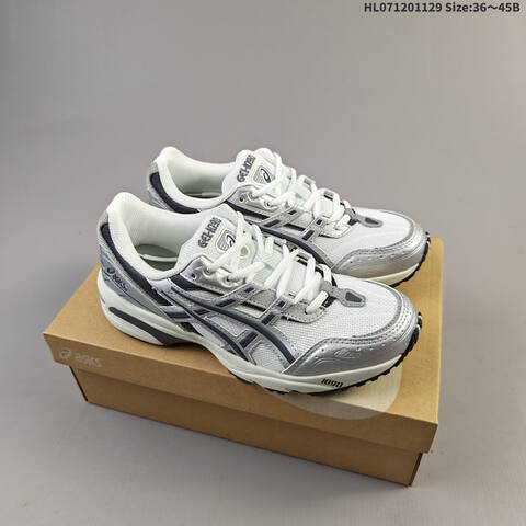 ASICS GEL-1090 Cream White Red Blue Brown EU 36-45 Running Shoe Running Sneakers - Unisex (BS-69211)