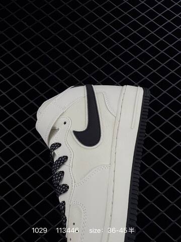 Nike Air Force 1 07 White Black EU 36-45 Lifestyle - Unisex (BS-74489)