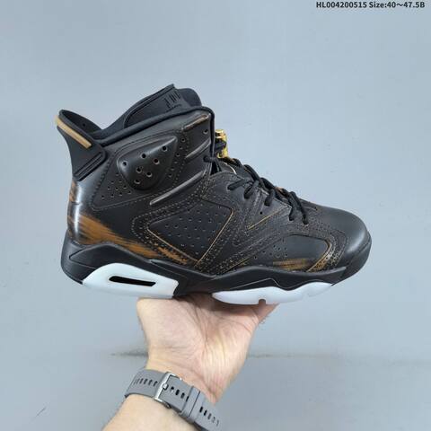 Jordan Air Jordan 6 Retro Xuan Wu Black Bronze EU 40-47 5 Basketball - Men's (BS-65965)