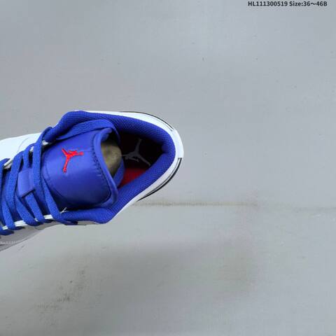 Jordan Air Jordan 1 Low OG White Blue Red Gum EU 36-46 Basketball - Unisex (BS-65926)