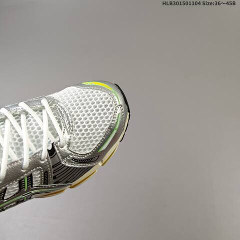 ASICS Gel-Kayano 12 1 Silver White Green Yellow EU 36-45 Running Shoe Running Sneakers - Unisex (BS-69330)