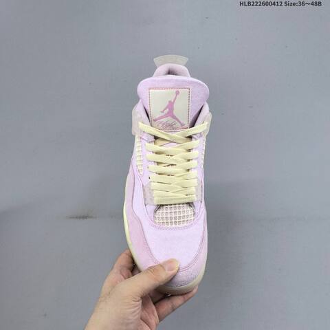 Jordan Air Jordan 4 Retro Light Pink Cream EU 36-48 Basketball - Unisex (BS-66219)