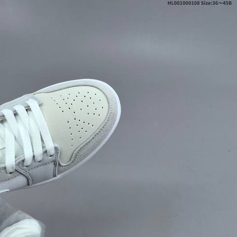 Jordan Air Jordan 1 Low Paris White Light Grey EU 36-45 Lifestyle - Unisex (BS-67055)