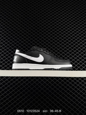Nike Big Low 355152-106 White Black Beige Brown EU 36-45 Skate - Unisex (BS-71563)