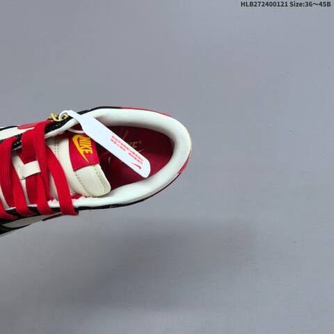 Nike Dunk SB Low White Black Red Yellow EU 36-45 Skate Shoe - Unisex BS-61850