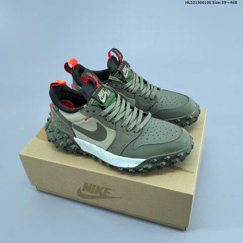 Nike Air Jordan 1 Element Gore-Tex Olive Green With Black And Infrared Accents EU 39-46 Casual - Unisex (BS-67075)
