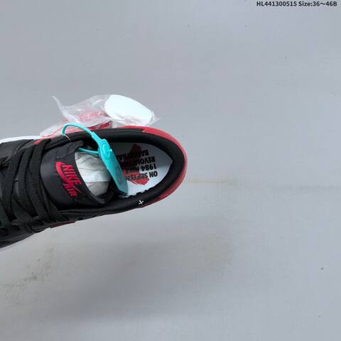 Jordan Air Jordan 1 Low OG Black Red EU 36-46 Basketball - Unisex (BS-65963)
