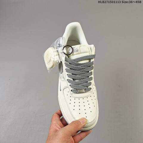 Nike Air Force 1 07 HH7518 070 Off White Grey EU 36 45 Sneaker EU 36-45 - Unisex (BS-63788)