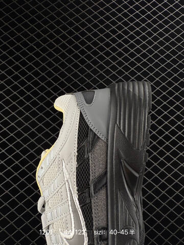 Nike P-6000 Grey Black Light Yellow EU 40-45 5 Running - Men's (BS-73904)
