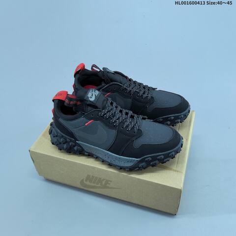 Jordan Air Jordan 1 Element Gore-Tex Low Black Dark Grey Red EU 40-45 Trail - Men's (BS-66214)