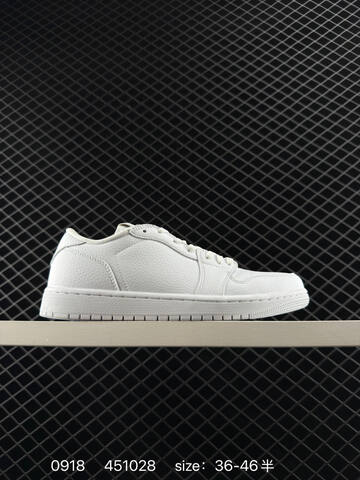 Jordan Air Jordan 1 Low Triple White EU 36-46 Sneaker - Unisex (BS-80687)