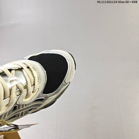 ASICS GEL NYC Black Silver Cream Grey Yellow EU 36 45 Running Shoe EU 36-45 Running Sneakers - Unisex (BS-69238)