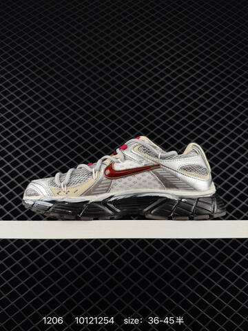 Nike Air Zoom Spiridon Cage 2 Silver Black Red 36-45 Running - Unisex (BS-73823)