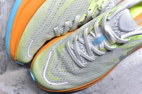 HOKA Rincon 4 White Orange Blue Neon Yellow Running Shoe Running Sneakers (BS-59409)