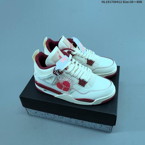 Jordan Air Jordan 4 Retro Sierra Red Cream EU 36-48 Basketball - Unisex (BS-66220)