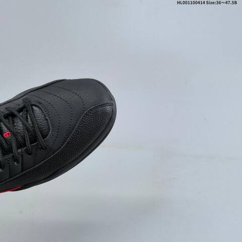 Jordan Air Jordan 12 Retro Black Red 36 47 5B Basketball - Unisex (BS-66191)