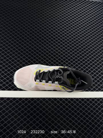 On Running Cloudmonster Hyper 3 Pale Pink Black Neon Yellow White EU 36-45 Running Shoe Running Sneakers - Unisex (BS-85479)