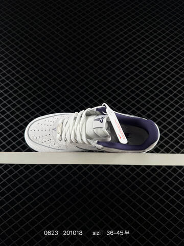 Nike Air Force 1 07 White Dark Purple EU 36-45 Sneaker - Unisex (BS-70635)