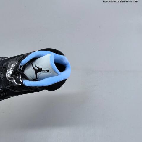 Jordan Air Jordan 5 Retro Black University Blue EU 40-48 5 Basketball - Men's (BS-66192)