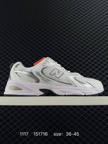 New Balance MR530 Light Grey Off White Black White EU 36-45 Sneaker - Unisex (BS-82586)