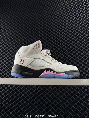 Jordan Air Jordan 5 Retro White Purple Teal Black EU 36-47 Basketball Shoe - Unisex BS-80677