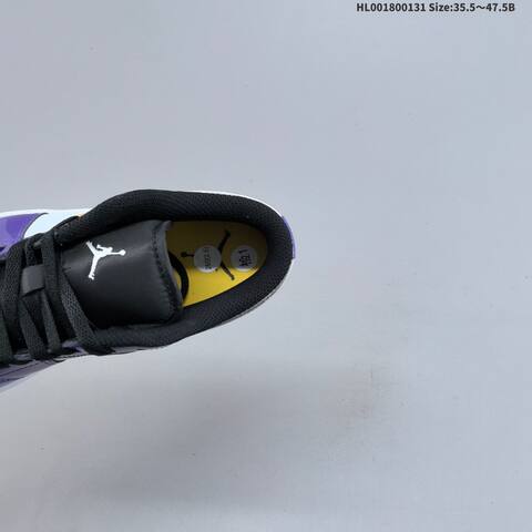 Air Jordan 1 Low Lakers AIR JORDAN 1 Aj1 1 Jordan Ai Lifestyle BS-66744