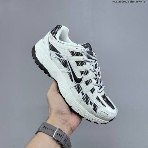 Nike P-6000 Brown White Gray Black EU 36-47 Running Shoe - Unisex (BS-60143)