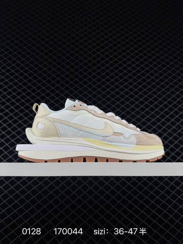 Nike Sacai VaporWaffle White Beige Gum 36-47 5 Running - Unisex (BS-72910)