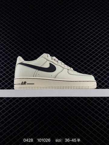 Nike Air Force 1 07 White Gray EU 36-45 Casual - Unisex (BS-71800)