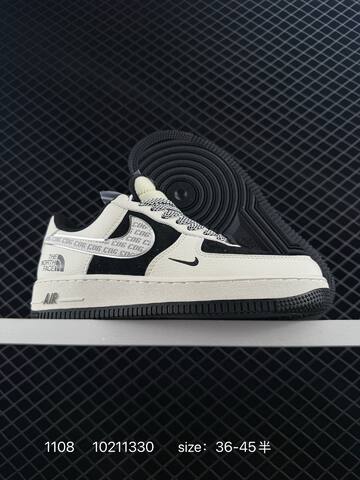 Nike Air Force 1 07 Low White Black EU 36-45 Lifestyle - Unisex (BS-74313)