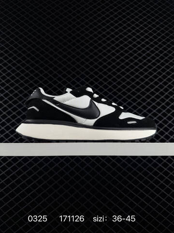 Nike Phoenix Waffle Black Grey Purple White EU 36-45 Lifestyle - Unisex (BS-72454)