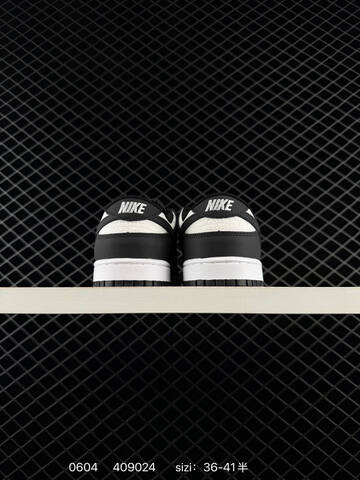 Nike Dunk Low Black White EU 36-41 Skate - Unisex BS-70984