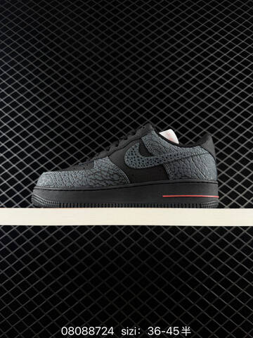 Nike Air Force 1 07 Black Lime Green Metallic Silver EU 36-45 Lifestyle - Unisex (BS-69877)