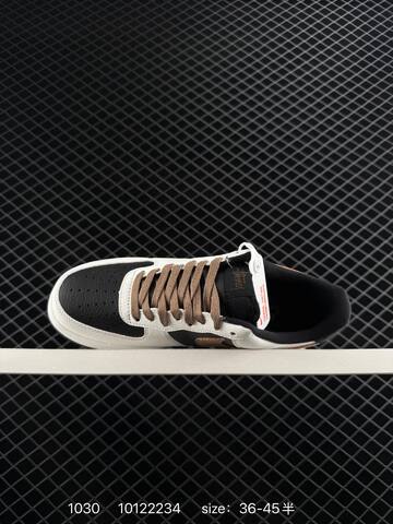 Nike Air Force 1 07 White Black Brown EU 36-45 Lifestyle - Unisex (BS-74463)