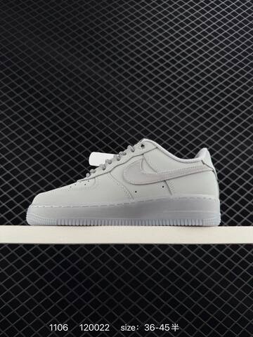 Nike Air Force 1 07 Light Grey White EU 36-45 Lifestyle - Unisex (BS-74345)