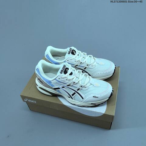 ASICS GEL 1090 White Cream Green Black EU 36-45 Running Shoe Running Sneakers - Unisex (BS-68772)