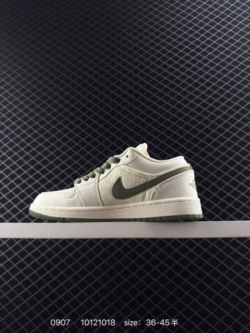 Jordan Air Jordan 1 Low Sail Olive Green EU 36-45 Sneaker - Unisex BS-80755