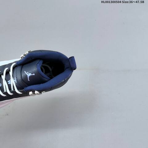 Jordan Air Jordan 12 Retro Obsidian Navy White 36 47 5 Basketball - Unisex (BS-66050)